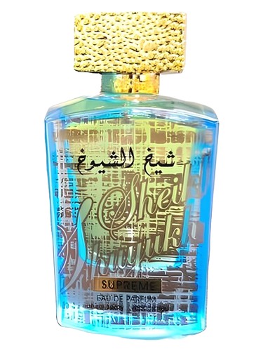 Sheikh Al Shuyukh Supreme Lattafa Perfumes