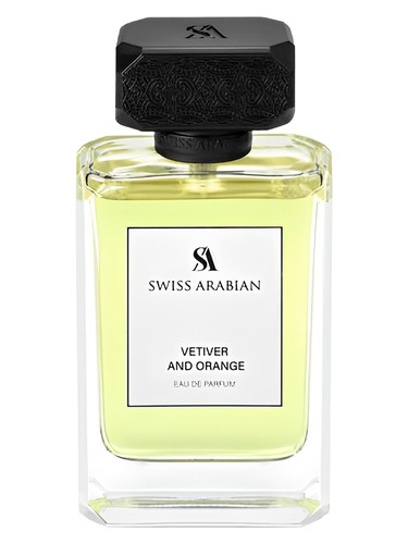 Vetiver and Orange Swiss Arabian